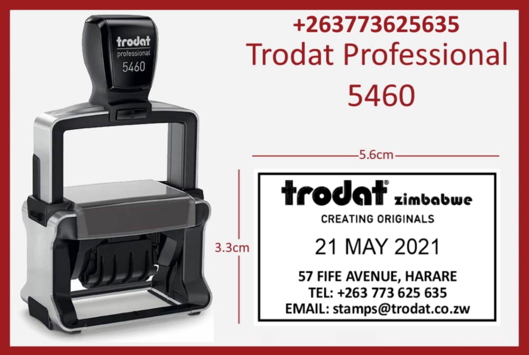 Trodat Rubber Stamps Zimbabwe - NIGHTCLUB AND EVENTS RUBBER STAMPS