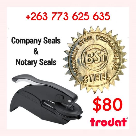Trodat Notary Seal Stamps And Company Seals Presses